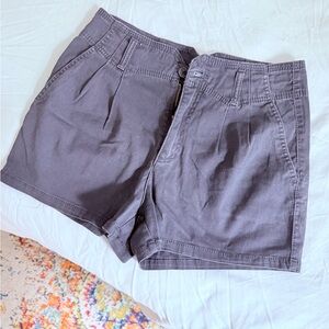 UNIONBAY Gray High Waist Shorts